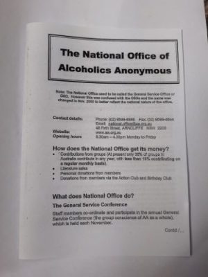 Your GSO pamphlet